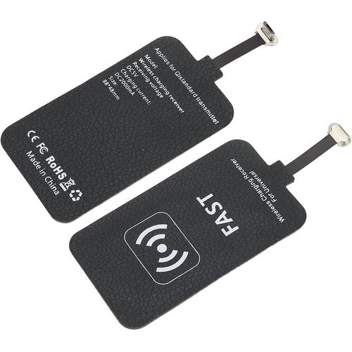 Récepteur De Chargeur Sans Fil, Puce De Module De Patch De Récepteur De Charge Sans Fil Qi 5v 2a 10w Pour Téléphones Mobiles Android Avec Interface Inverse Micro Usb[Ind6171020]