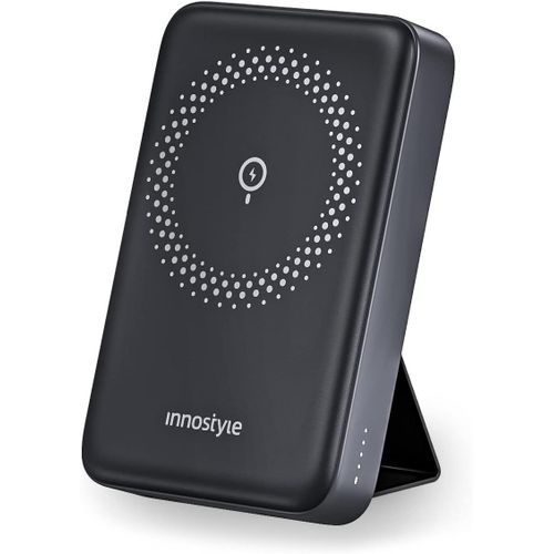 Powerbank Powerduo 2-En-1, Induction Rapide Pour Ios 10000mah, Charge Rapide, Batterie Externe Pour Ios 16/15/14/13, Usb-C[Ind6171094]