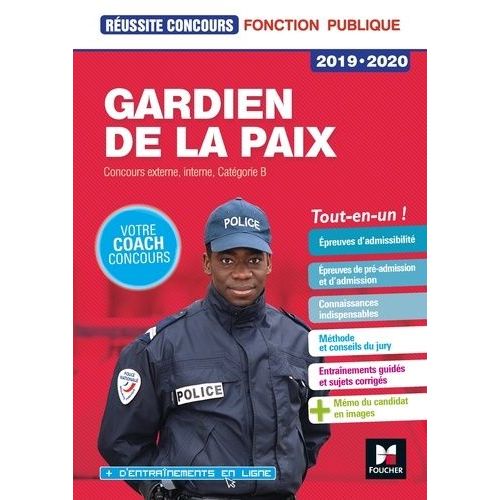 Gardien De La Paix - Concours Catégorie B Préparation Complète