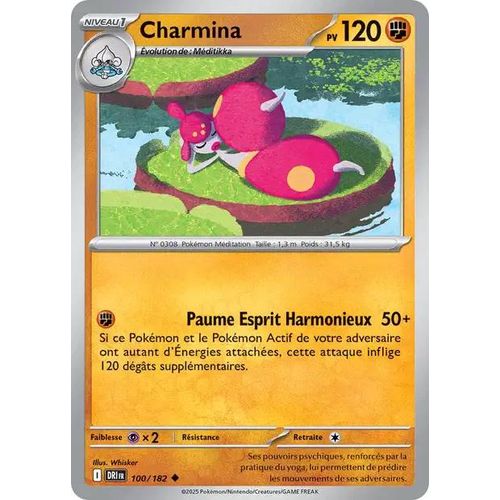 Carte Pokémon - Charmina - 100/182 - Ev10 Rivalités Destinées