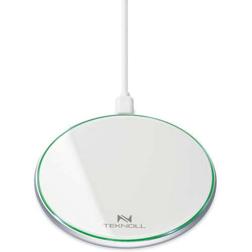 Chargeur Sans Fil 15w, Base De Charge Rapide Avec Indicateur Led Circulaire, Câble Usb-C 160cm Inclus, Compatible Avec Smartphones Sans Fil, Design Ultra-Fin Et Sécurisé[Ind6171762]