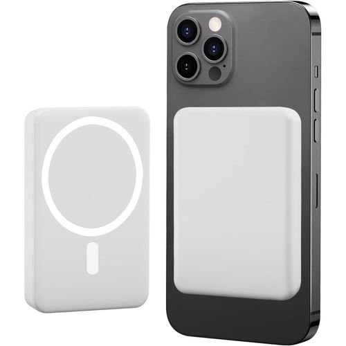 Mag-Safe Powerbank 5000 Mah, Batterie Externe Sans Fil Avec Fonction De Charge Rapide Usb-C, Mini Power Bank Pd 20 W Pd Charge Rapide, Batterie Externe Magnétique Pour Iphone, Cd-5[Ind6171668]