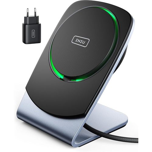 Chargeur Induction Iphone Pour Magsafe, 15w Charge Rapide Magnétique Chargeur Sans Fil Refroidissement Efficace Pour Iphone 16 15 Pro Max, 14 Plus, 13, 12 (Adaptateur Et Câble Usb [Ind6170053]