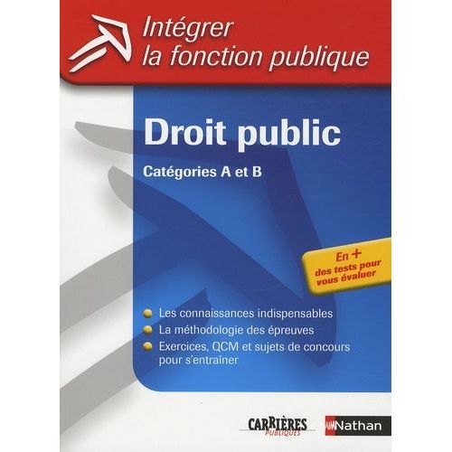 Droit Public - Catégories A Et B