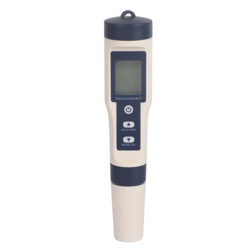 Testeur de qualité de l'eau, fonction 5 en 1, testeur de salinité PH TDS EC avec rétro-éclairage, EZ-9909