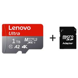 Carte Mémoire Lenovo 1 To Compatible 4K, Appareils Android, Switch, Caméras
