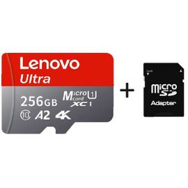 Lenovo Ultra A2 4K 256 Go micro SDXC Carte mémoire flash - Class 10