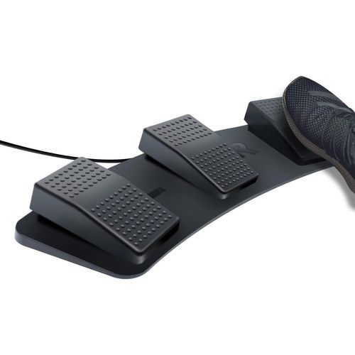 YEMAESRE-Pédale Pc Triple Interrupteur À Pied Programmable Clavier Personnalisé Hotkey Jeu Vidéo Bureau Contrôle Hid