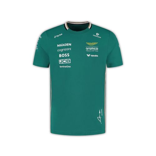 T-Shirt Aston Martin F1 Fernando Alonso Team - Vert