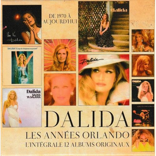Dalida Les Années Orlando L Intégrale 12cd + 1 Livret Style: Synth-Pop Electro-Disco & Chanson Romantic-Ballad (P) Box-Set 2013 ®Orlando ®Barclay ©®Universal Music Made In The E.U. By ®Translab France