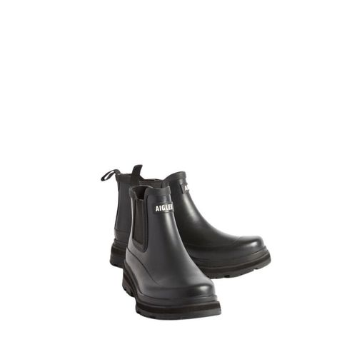 Aigle Bottines De Pluie Soft Rain Noir