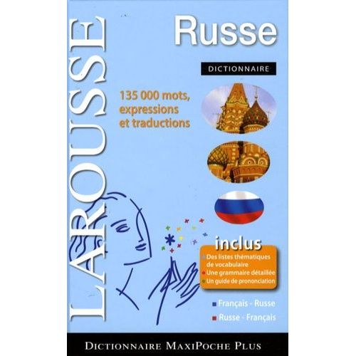 Dictionnaire Français-Russe Et Russe-Français