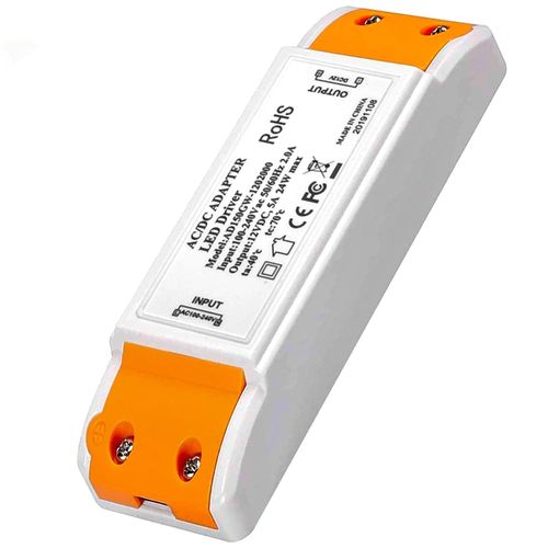 Letnerny-Transformateur Led, Alimentation Led 24w Adaptateur De Driver De Led 12v Dc 2a - Tension Constante Pour Bandes Led Et Ampoules À Led G4, Mr11, Mr16 (24w)