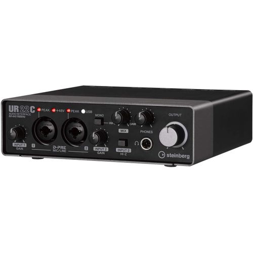 LETNERNY-Ur22C - Usb 3 Audio Interface Incl Midi I/O & Ipad Connectivity