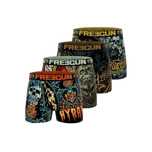Lot De 4 Boxers Homme Hyraw Skull