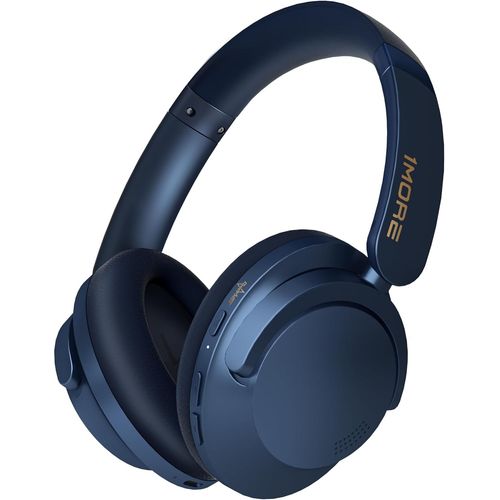 LETNERNY-Sonoflow Pro Casque Sans Fil, Casque Antibruit Actif Supra-Auriculaire, Écouteur Bluetooth 5.4 Avec Ldac, Audio Sans Fil Haute Résolution, 100Heures, Ajustement Confortable, Appels Clairs (B