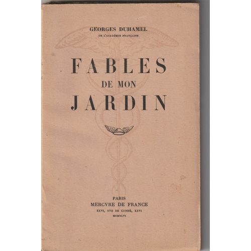 Fables De Mon Jardin