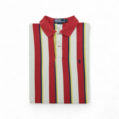 Reconditionné - Polo Manches Courtes Homme Rouge - Taille M - Homme - Rouge