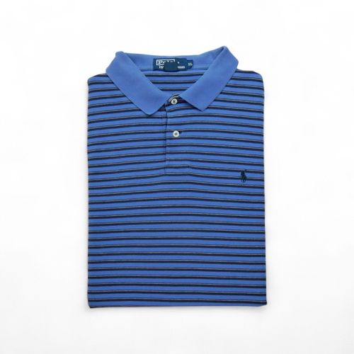 Reconditionné - Polo Manches Courtes Homme Bleu - Taille Xl - Homme - Bleu