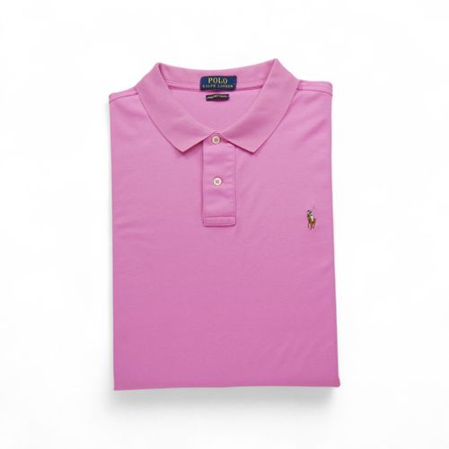 Reconditionné - Polo Manches Courtes Homme Rose - Taille Xl - Homme - Rose