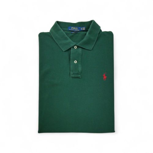 Reconditionné - Polo Manches Courtes Homme Vert - Taille Xl - Homme - Vert