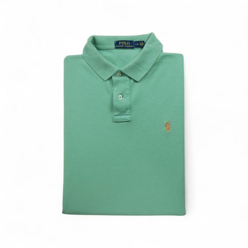 Reconditionné - Polo Manches Courtes Homme Vert - Taille L - Homme - Vert