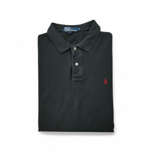 Reconditionné - Polo Manches Courtes Homme Noir - Taille 2xl - Homme - Noir