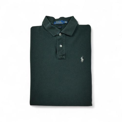 Reconditionné - Polo Manches Courtes Homme Noir - Taille M - Homme - Noir
