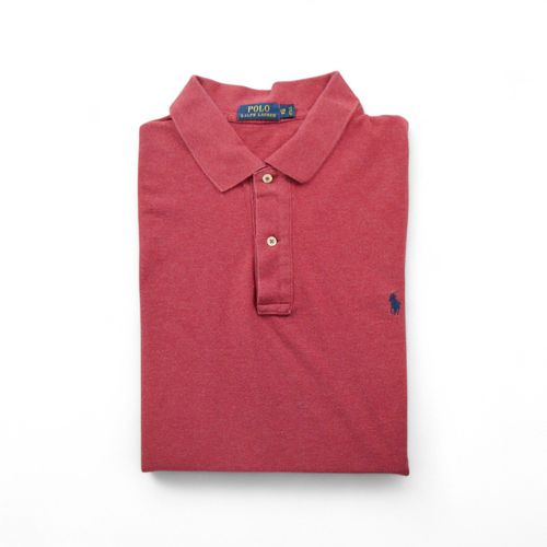 Reconditionné - Polo Manches Courtes Homme Rouge - Taille 2xl - Homme - Rouge