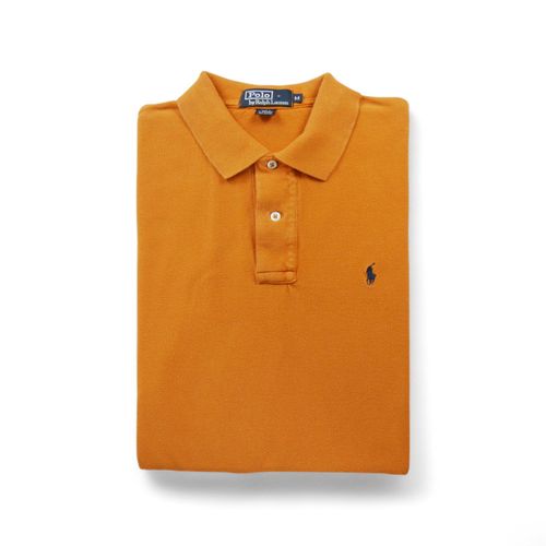 Reconditionné - Polo Manches Courtes Homme Orange - Taille M - Homme - Orange