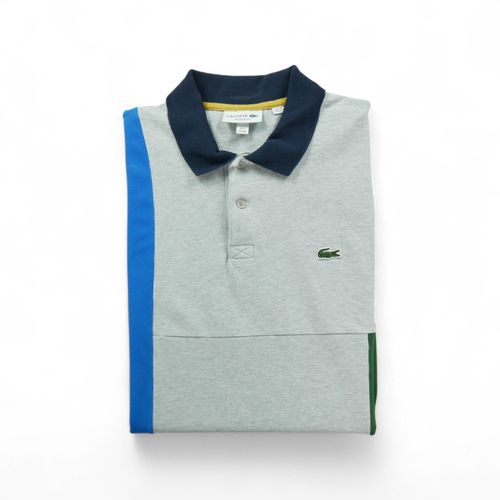 Reconditionné - Polo Manches Courtes Homme Regular Fit - Taille 2xl - Homme - Gris
