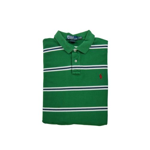 Reconditionné - Polo Manches Longues Homme Vert - Taille Xl - Homme - Vert