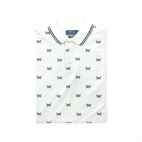 Reconditionné - Polo Manches Courtes Homme Mesh - Taille L - Homme - Blanc