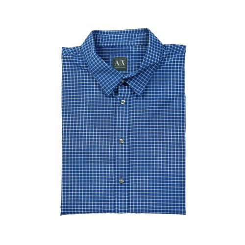 Reconditionné - Chemise Classiques Homme À Carreaux - Taille 2xl - Homme - Bleu