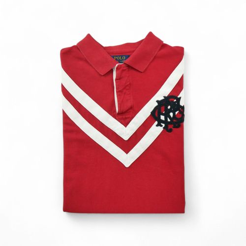 Reconditionné - Polo Manches Courtes Homme Custom Fit - Taille 2xl - Homme - Rouge