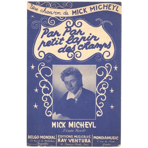 Pan Pan, Petit Lapin Des Champs (1952) Mick Micheyl