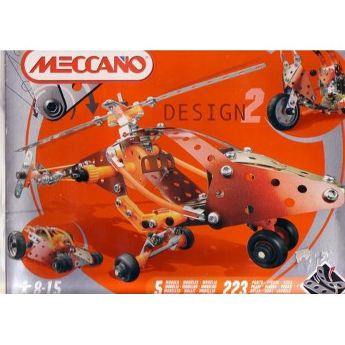 Meccano Design 2 - 5 Modèles - N° 5700