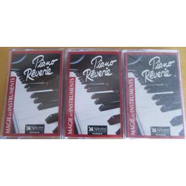 Lot De 3 Cassettes Audio "Piano Rêverie"