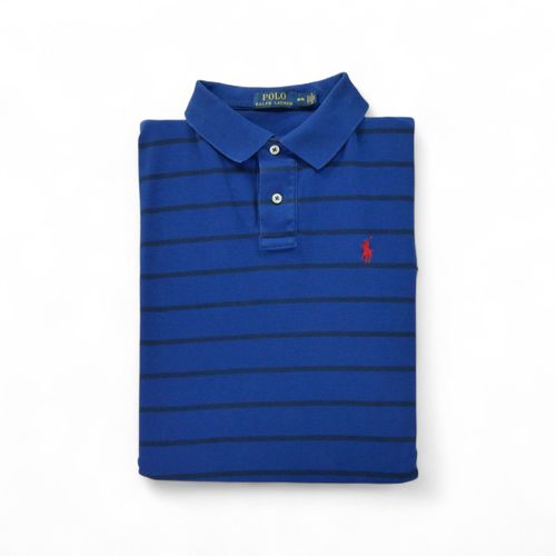 Reconditionné - Polo Manches Longues Homme - Taille M - Homme - Marine