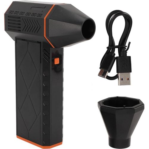 meimieshop-Dépoussiéreur D'Air Électrique,Ventilateur Violent,Moteur Sans Balais Portatif,Petit Ventilateur Réglable,Mini Souffleur À Jet 130 000 Tr/Min Pour Voiture,Maison,Ordinateur,