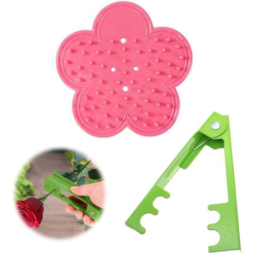 meimieshop-2 Pièces Pinces D'Épines De Roses,Remover,Sécateur De Jardin,Pour Arbres,Plantes,Fleurs,Adapté Aux,Accessoires Pour Couper Les Fleurs,Convient Aux De Défoliation,Élagage,Rose Élagage