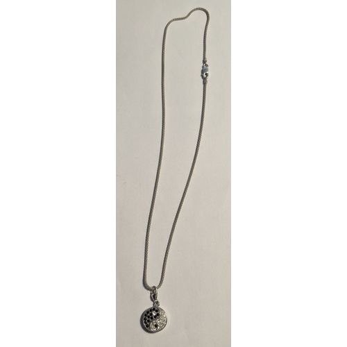 Collier Yin Et Yang Argent 925