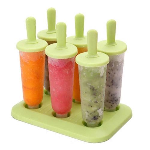 Lot De 6 Moules À Glace En Silicone Prum, Bouchons Anti-Fuites, Réutilisables, Lavables Au Lave-Vaisselle, Faciles À Nettoyer, Pour Enfants Et Adultes