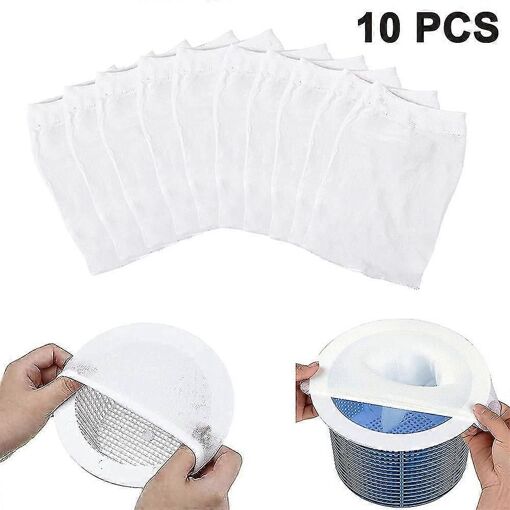 Chaussettes d'&eacute;cumoire de piscine - Protection id&eacute;ale pour filtres, paniers