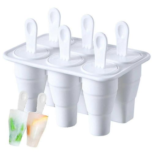 Moules À Glace Pliables En Silicone, Bâtonnets Réutilisables Pour Glaces Maison, Sans Bpa
