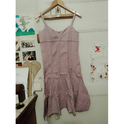 Robe Violette Pastelle 38 M Blanche Porte.