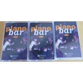 Lot De 3 Cassettes Audio "Piano Bar"