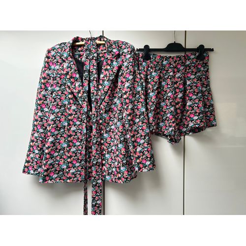 Ensemble Veste Et Short À Fleurs Shein - Taille M