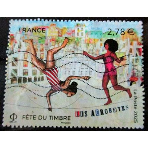 2025. Fête Du Timbre: Les Acrobates.