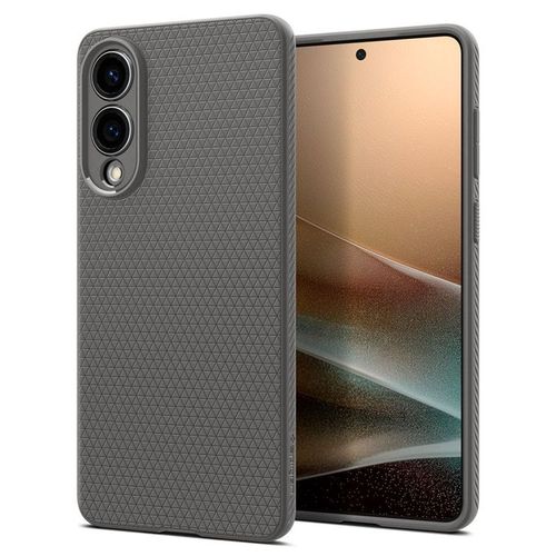Spigen Coque Liquid Air Samsung Galaxy S25 Edge Marble Gray